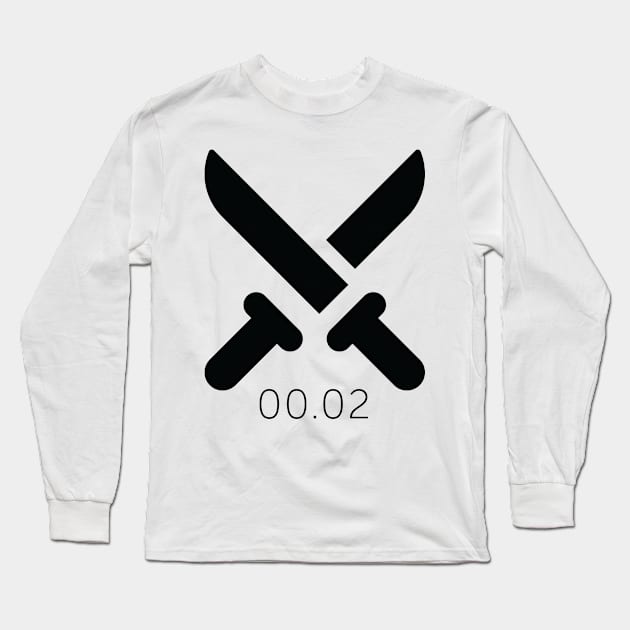 00.02 Long Sleeve T-Shirt by byebyesally